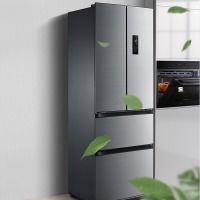 美的(Midea)冰箱323升法式对开门冰箱变频一级能效风冷多门电冰箱 BCD-323WT