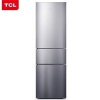 【自营配送】TCL BCD-210TWZ50 210升三门家用风冷无霜节能省电电脑温控租房