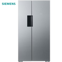 西门子（SIEMENS） 610升 变频风冷无霜 对开门冰箱 旋转制冰盒（不锈钢色）BCD-610W(KA92NV41TI)