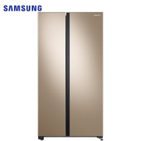 三星（SAMSUNG）/SC家用655L大容量智能变频风冷无霜对开门冰箱 晨曦金RS62R