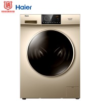 海尔（Haier）滚筒洗衣机全自动高温除菌 微蒸汽除螨10KG纤维级防皱洗烘一体变频 EG