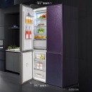 海信（Hisense） 555升四门十字对开门冰箱 真空保鲜全领域净化 变频无霜BCD-555WTDGVBPIV
