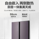 海信(Hisense)451升/602升冰箱 十字对开门多门冰箱 变频节能 无霜四门家用冰箱门店款 602升冰箱 BCD-602WTDGVBP
