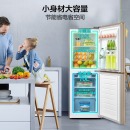 美的(Midea)172升 双门小冰箱家用小型保鲜自动控温 节能静音 省电冷藏冷冻 BCD-172CM
