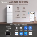 美的(Midea)230升冰箱变频家用三门风冷无霜一级能效智能大眼萌BCD-230WTPZM(E) 