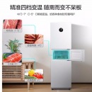 美的(Midea)230升冰箱变频家用三门风冷无霜一级能效智能大眼萌BCD-230WTPZM(E) 