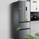 美的(Midea)冰箱323升法式对开门冰箱变频一级能效风冷多门电冰箱 BCD-323WTPM(E) 