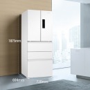 三星（SAMSUNG）450升风冷无霜多门电冰箱 智能变频 全环绕气流 节能静音 速冻RN40KD8J0WW/SC(白)