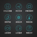 西门子（SIEMENS）610升 变频风冷冰箱双开门对开门冰箱 黑晶竖显触摸屏 （欧若拉银)BCD-610W(KA92NE09TI)