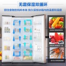 三星（SAMSUNG）638升大容量风冷无霜双开门电冰箱 对开门 智能变频 双循环不串味RS62MAJ00FE/SC(金)