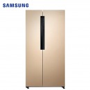 三星（SAMSUNG）638升大容量风冷无霜双开门电冰箱 对开门 智能变频 双循环不串味RS62MAJ00FE/SC(金)