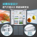 西门子(SIEMENS) 452升 变频混冷十字对开门多门冰箱 升级撞色 零度保鲜 BCD-452W(KM45FA33TI)