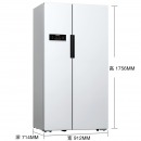  西门子(SIEMENS) KA92NV02TI+WM12N1600W 610升变频无霜保鲜 8kg防过敏变频洗 智能变频冰洗套装 （白色）