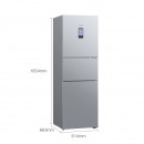 西门子(SIEMENS) KG32HA26EC+WG42A2Z81W 306升风冷保鲜三门 9kg变频智能洗 超值冰洗套装 （银色）