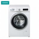西门子（SIEMENS）9公斤 变频滚筒洗衣机 德国原装进口 1600转 自动添加 家居互联 白色 WMH6W6600W