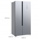 西门子(SIEMENS) 家庭版500升变频风冷冰箱+9kg变频洗衣机+9kg除菌干衣机 冰洗烘套装 NA41TI+A1U80+5681