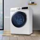 三星（SAMSUNG）10kg滚筒洗衣机 洗烘一体 蒸汽除菌WD1WN64FTAW/SC(XQG10-1WN64FTAW)白
