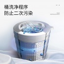 松下(Panasonic)10公斤全自动波轮洗衣机浸泡洗立体漂静音智洗节水 XQB100-TAEBA 灰色