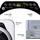 松下(Panasonic)婴儿洗衣机全自动滚筒3.2公斤 光动银除菌 婴幼儿特渍洗 XQG32-A312D白色（线下同款）