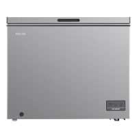 美菱(MELING)207升 家用冰柜 电脑控温一级能效 商用冷藏冷冻转换冷柜 节能单温卧