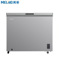 美菱(MELING)256升 家用商用冰柜 冷藏冷冻单温转换冷柜 大容量卧式变温冰箱 BC