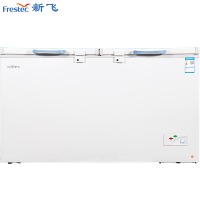 新飞（Frestec） 418升 商用单温冰柜 大容积卧式冰柜 冷藏冷冻转换冷柜 单箱变温
