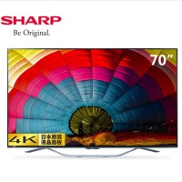 夏普电视 LCD-70SU861A 70英寸4K超高清 人工智能语音HDR液晶电视机 LC
