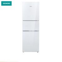 西门子（SIEMENS）274升三门冰箱 玻璃面板 混冷大容量 零度保鲜 线下同款 BCD