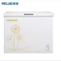 美菱（MELING）208升 单温冷藏冷冻冷柜 卧式冰柜冷柜BC/BD-208DT
