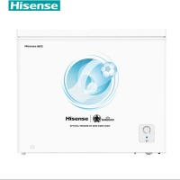 海信（Hisense）冰柜 家用小型 冷藏冷冻柜卧式冷柜 BD/BC-202ND 珍珠白