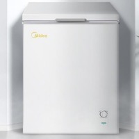 美的(Midea)143升 冷藏冷冻转换家用冰柜一级能效小冰箱BD/BC-143KMD(E