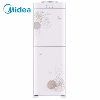 美的（Midea）饮水机立式家用办公双开门制冷YD1226S-W冰热款