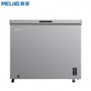 美菱(MELING)256升 家用商用冰柜 冷藏冷冻单温转换冷柜 大容量卧式变温冰箱 BC/BD-256DT