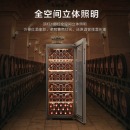 海尔（Haier）86瓶装控温保湿红酒柜 家用客厅立式葡萄酒储藏柜展示冰柜WS086A