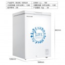 海信 (Hisense) 100升 小型家用冰柜 迷你母乳小冰箱 母婴冷藏冷冻转换冷柜 节能静音 BD/BC-100N/A