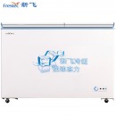 新飞（Frestec）288升商用卧式冰柜 左冷冻右冷藏 卧式冰箱 顶开门双温双箱冷柜BCD-288AHST8A