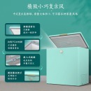 美的(Midea)220升冰柜冷藏冷冻小冰箱双温家用大容量冷柜BCD-220VM(E)