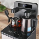 海尔（Haier）茶吧机家用全自动上水新款智能饮水机下置水桶装水立式冷热茶吧机YD1951-CB（月光银）