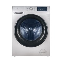 海信（Hisense）10公斤滚筒洗衣机洗烘一体 快速暖衣 银色XQG100-UH1453