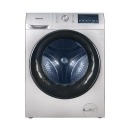 海信（Hisense）10公斤滚筒洗衣机洗烘一体 快速暖衣 银色XQG100-UH1453F